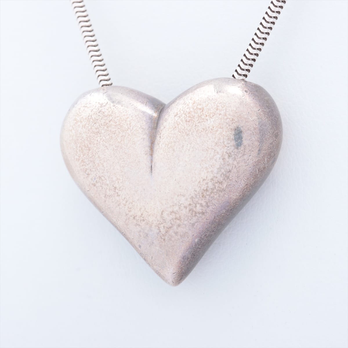 Tiffany hearts Necklace 925 16.9g Silver