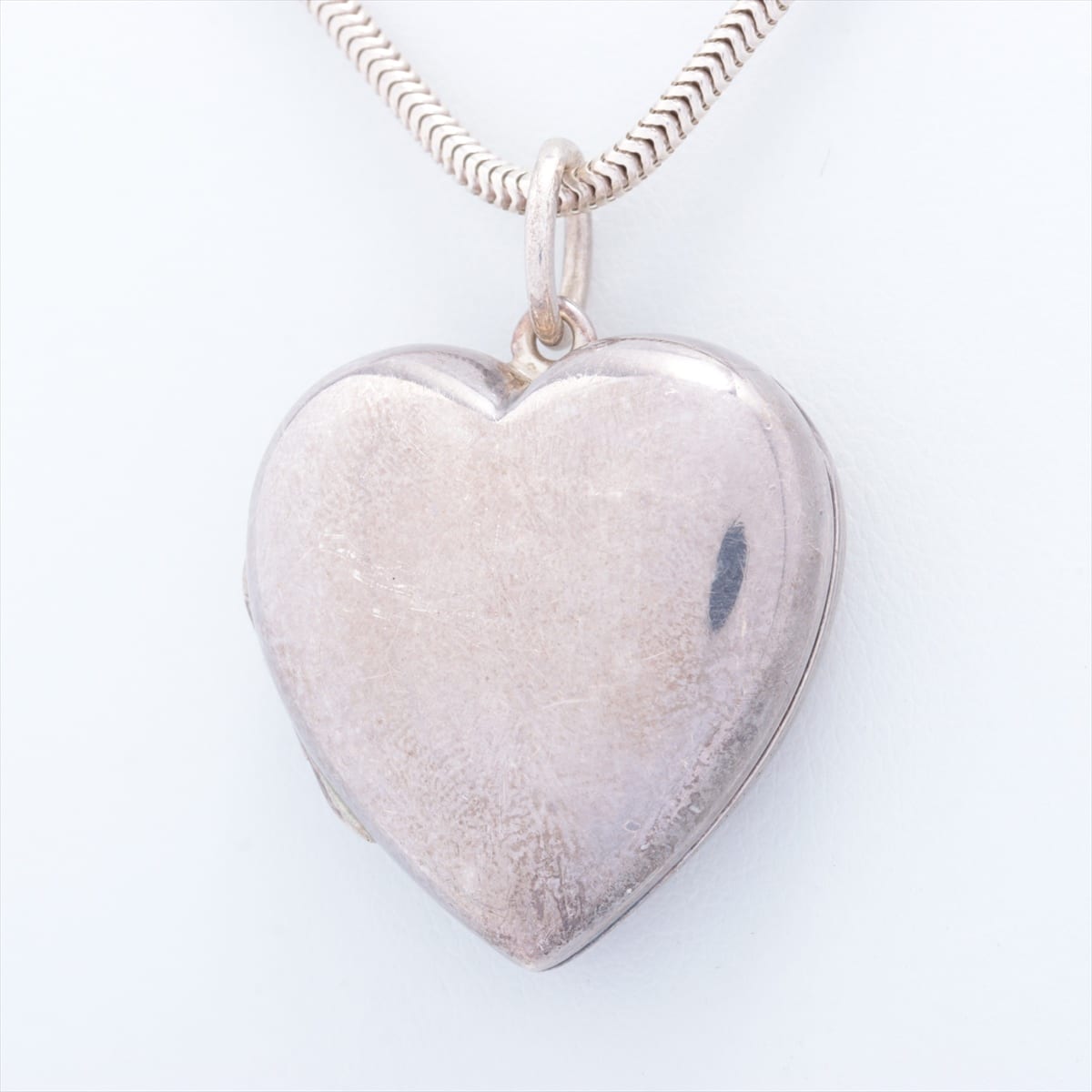 Tiffany hearts Necklace 925 24.0g Silver