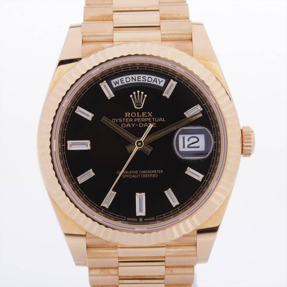 Rolex Day Date 228238A 750 AT Black-Face Extra Link 2