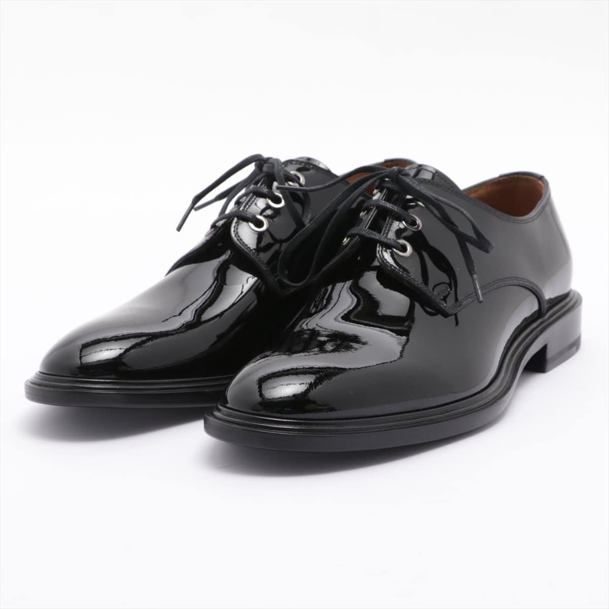 Givenchy Patent leather Leather shoes 40 1/2 Men's Black BM08050