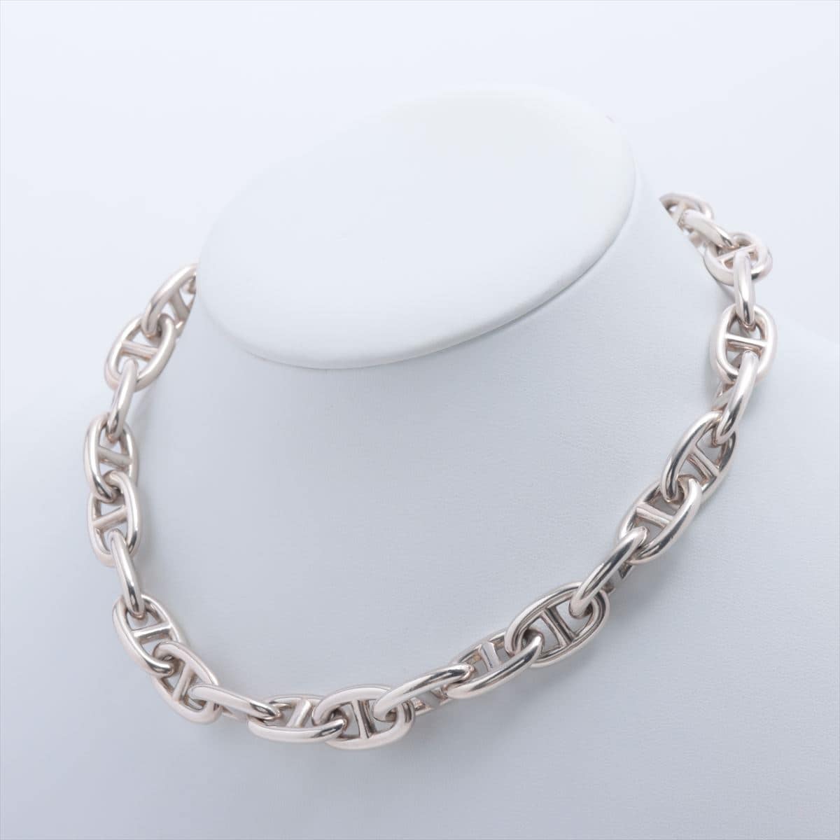 Hermès Chaîne d'Ancre GM Necklace 925 144g Silver