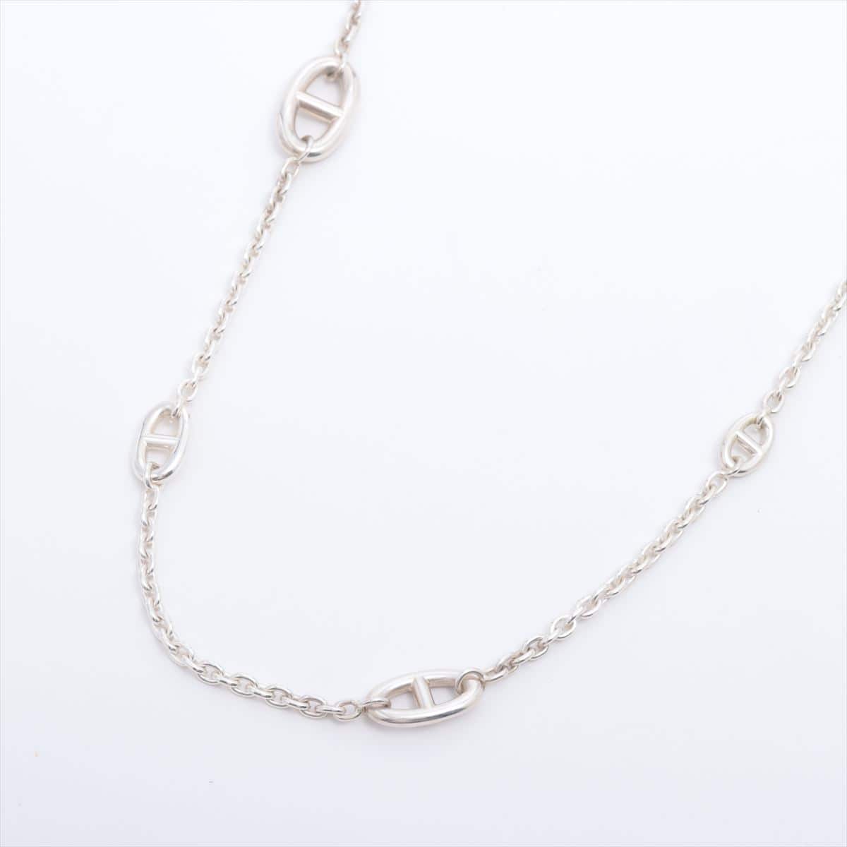 Hermès Chaîne d'Ancre Necklace 925 97.6g Silver