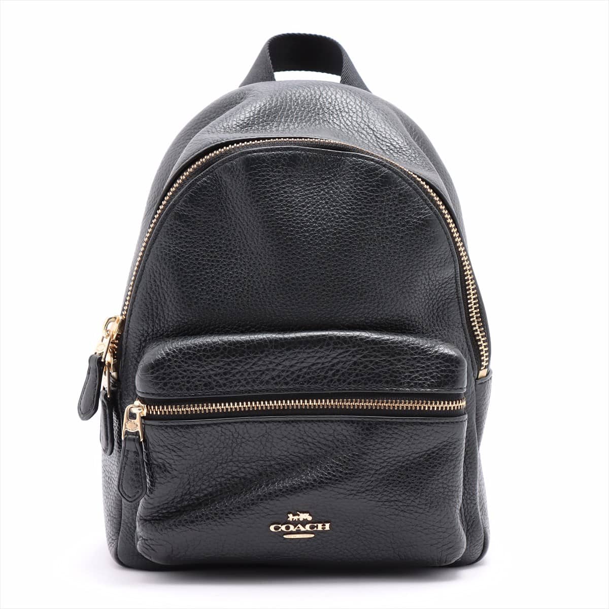 COACH Leather Pack / backpack Black