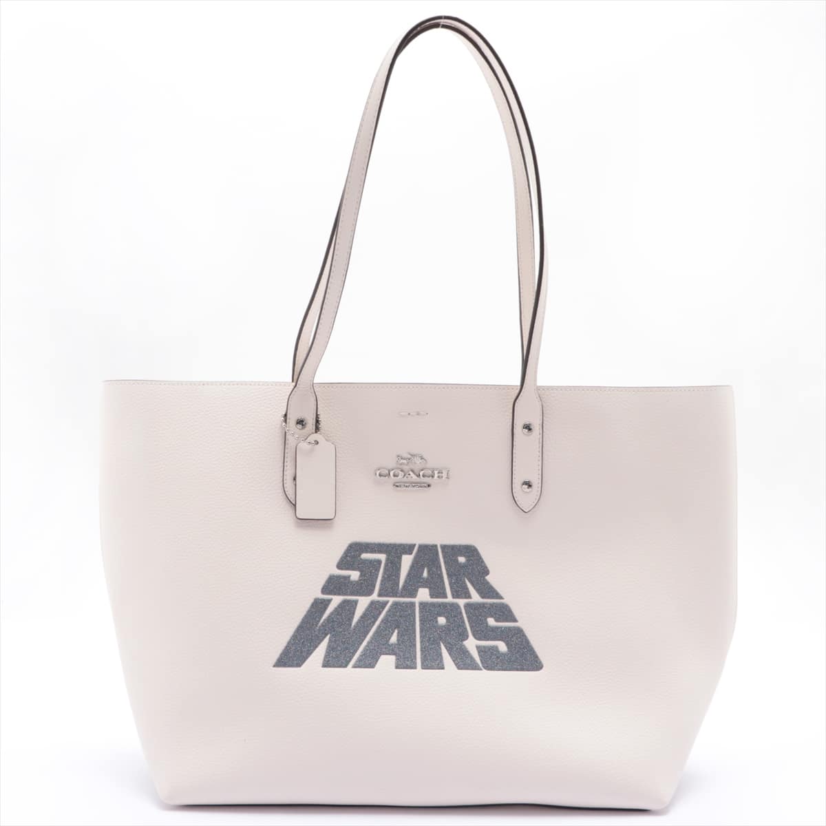 COACH Leather Tote bag White Star wars