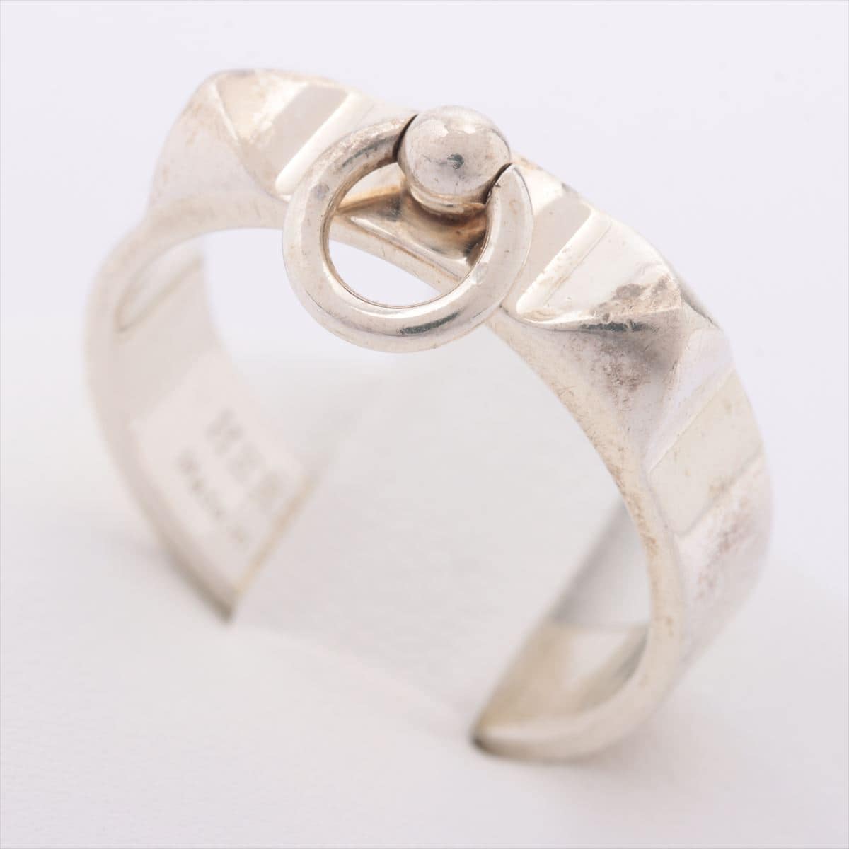 Hermès Collier de Chien rings 925 4.5g Silver