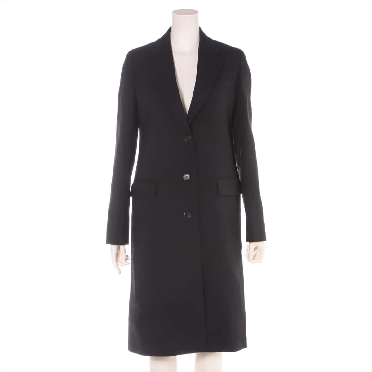 Prada 20 years Wool coats 36 Ladies' Black