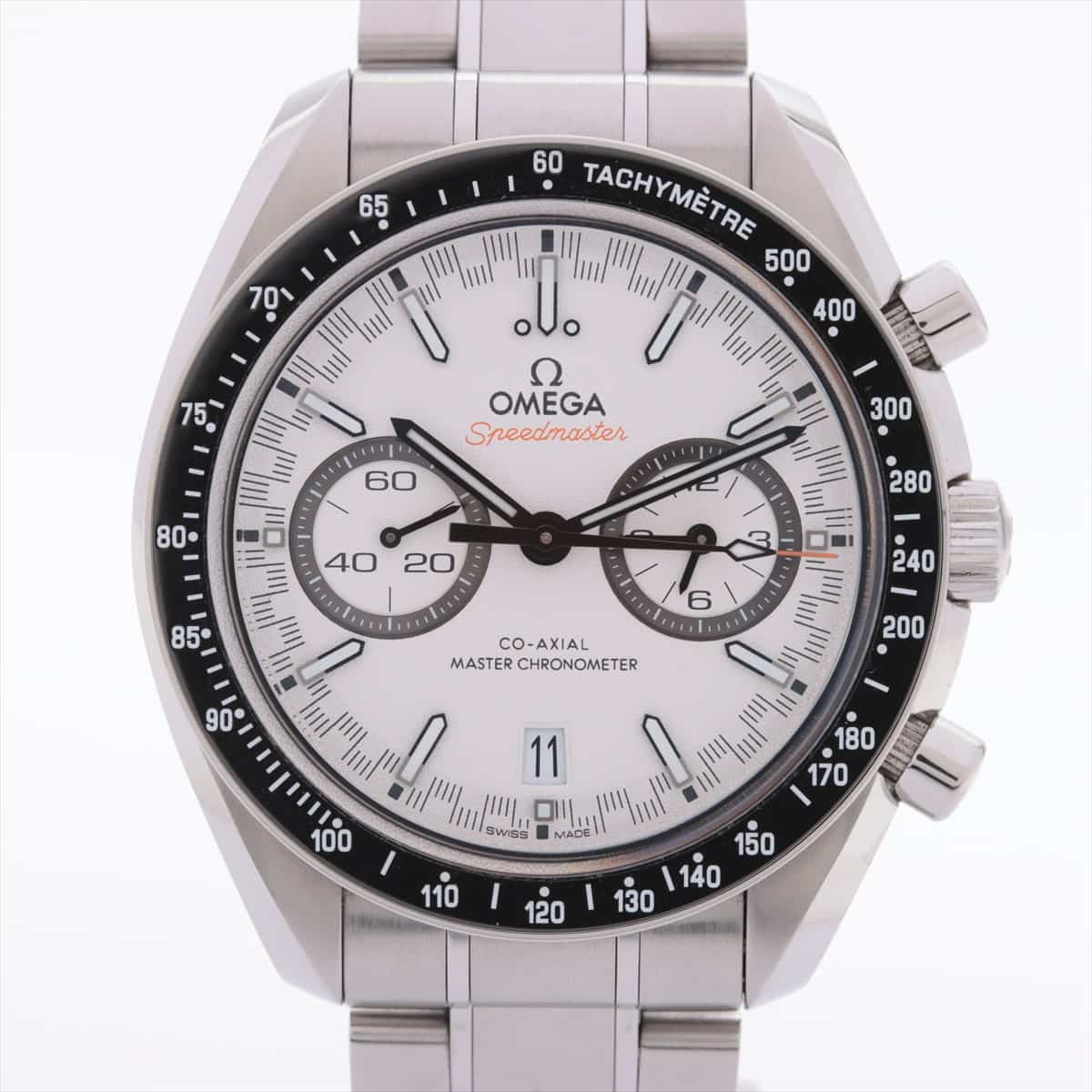 Omega Speedmaster 329.30.44.51.04.001 SS AT White-Face Extra Link 1