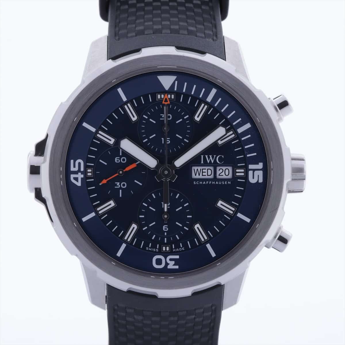 IWC Aquatimer Chrono IW376805 SS & Rubber AT Blue-Face