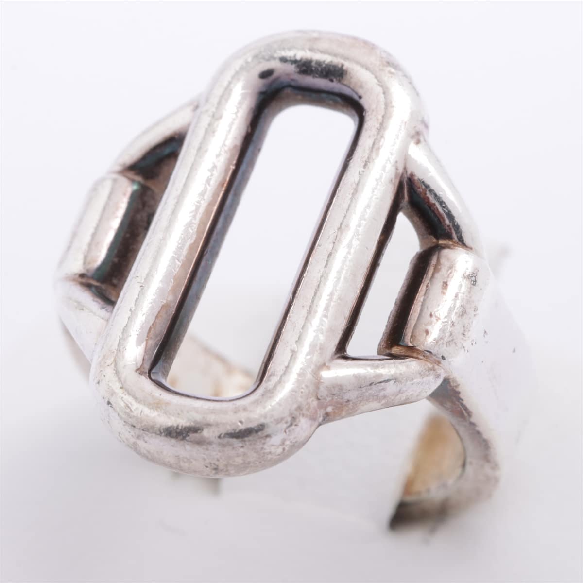 Hermès Attelage rings 925 9.8g Silver