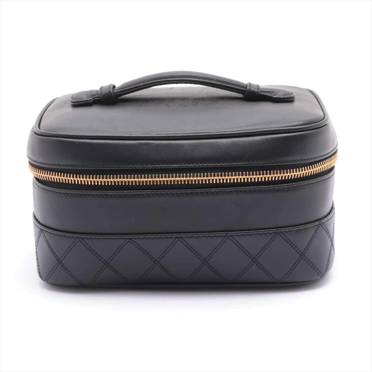 Chanel Bicolore Lambskin Vanity bag Black Gold Metal fittings 2XXXXXX