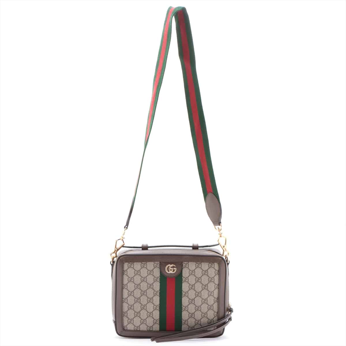 Gucci GG Supreme Sherry Line Shoulder bag Brown 550622