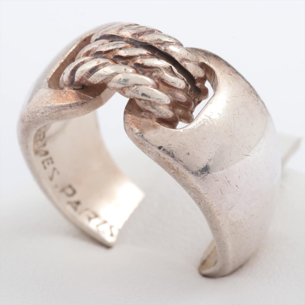 Hermès Cheroy rings 925 8.9g Silver