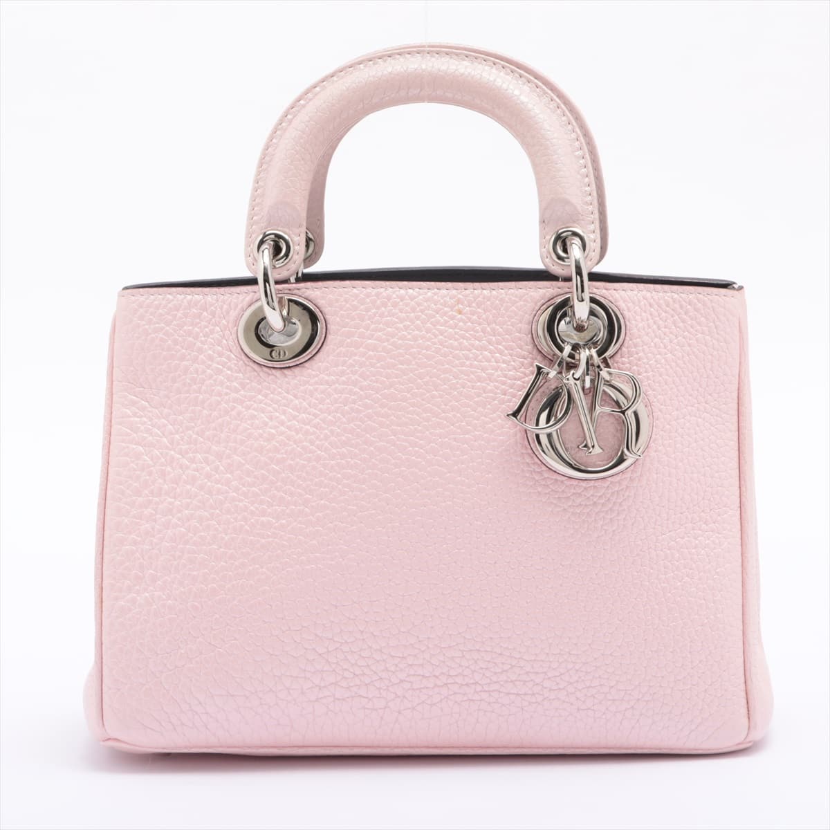 Christian Dior Diorissimo Leather 2way handbag Pink