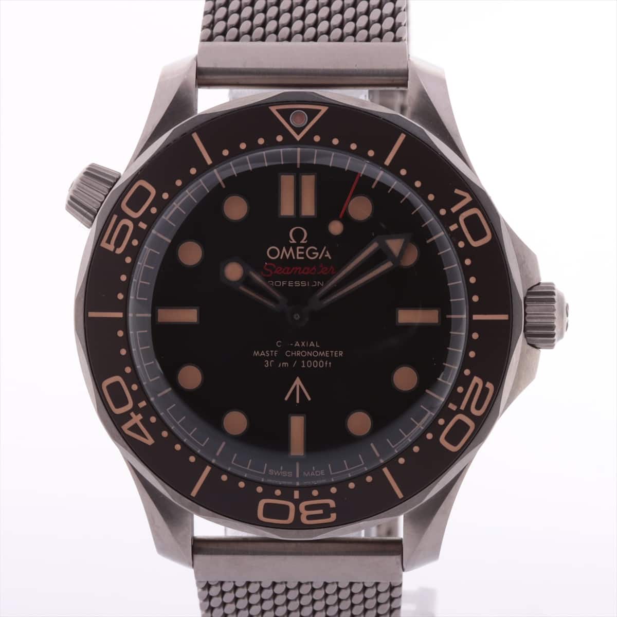 Omega Seamaster Coaxial 007 Limited Edition 210.90.42.20.01.001 TI AT Brown-Face