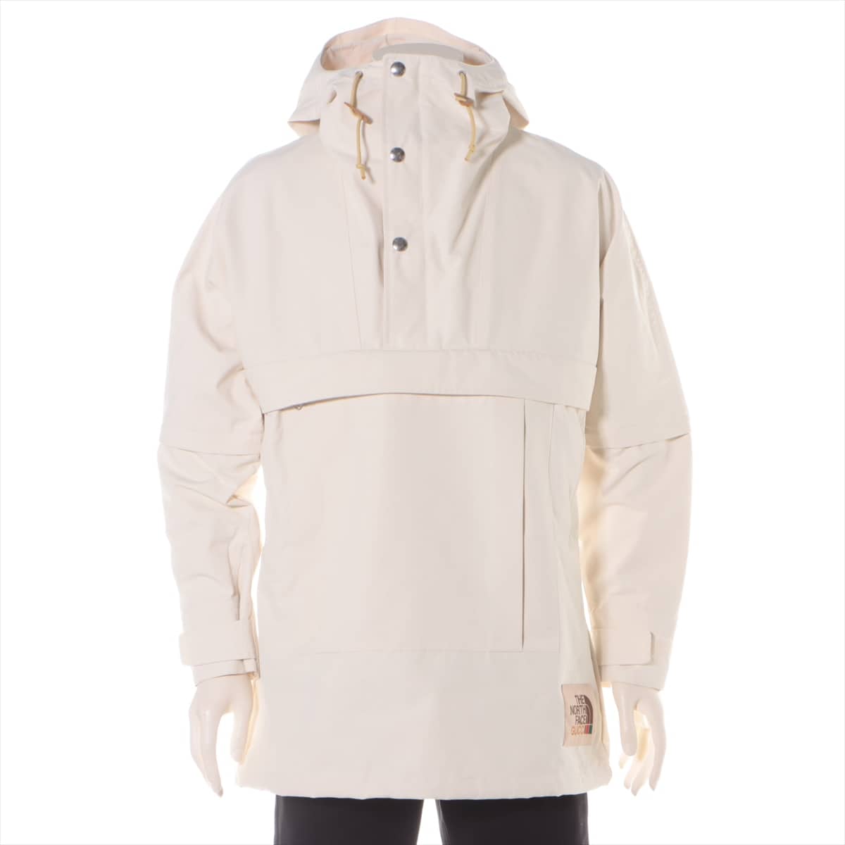 Gucci x North Face 21SS Polyester & Nylon Mountain hoodie XXS Men's Ivory  649246 anorak hoodie