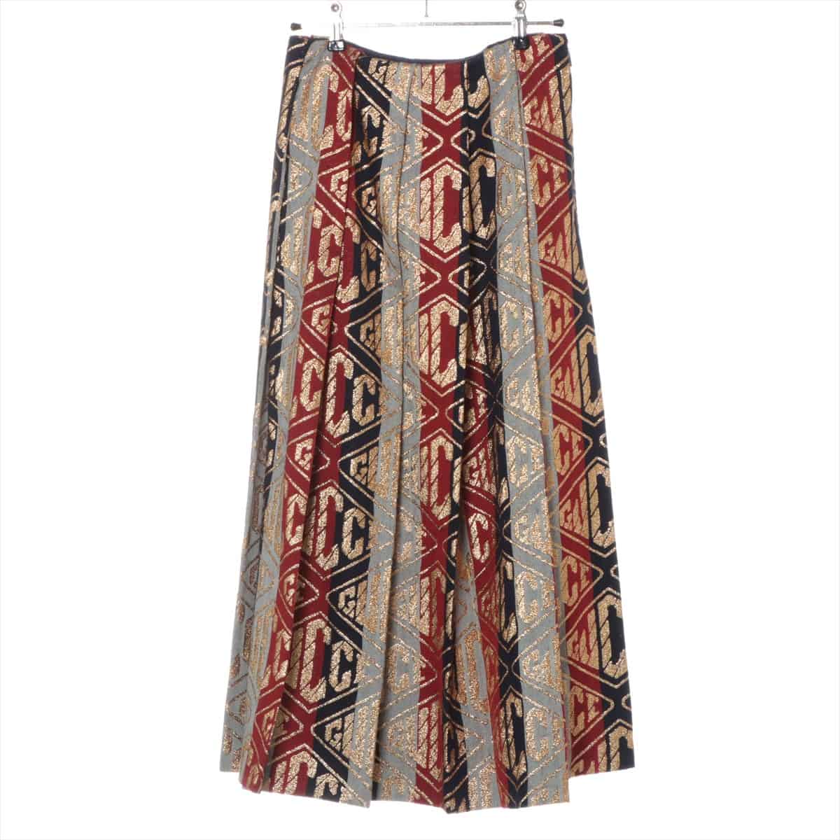 Gucci 18 years Wool & Polyester Skirt 36 Ladies' Multicolor