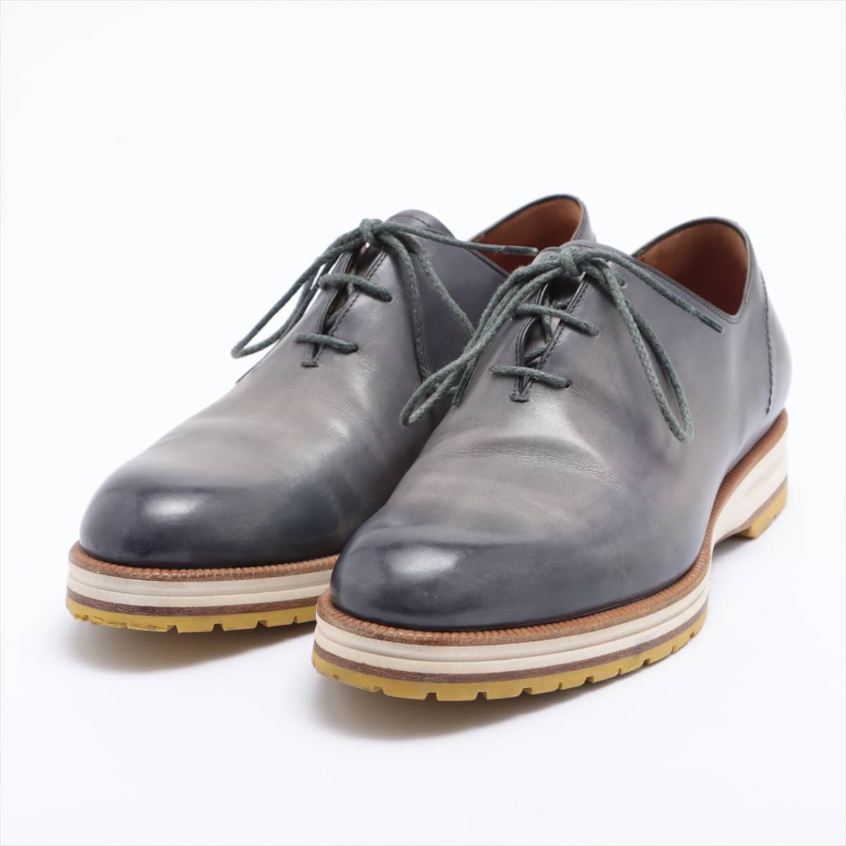 Berluti Leather Shoes 7 Men's Grey With genuine shoe tree