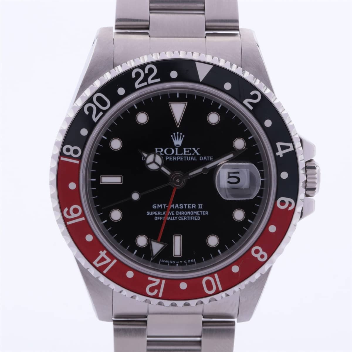 Rolex GMT Master Ⅱ 16710 SS AT Black-Face Extra-Link3