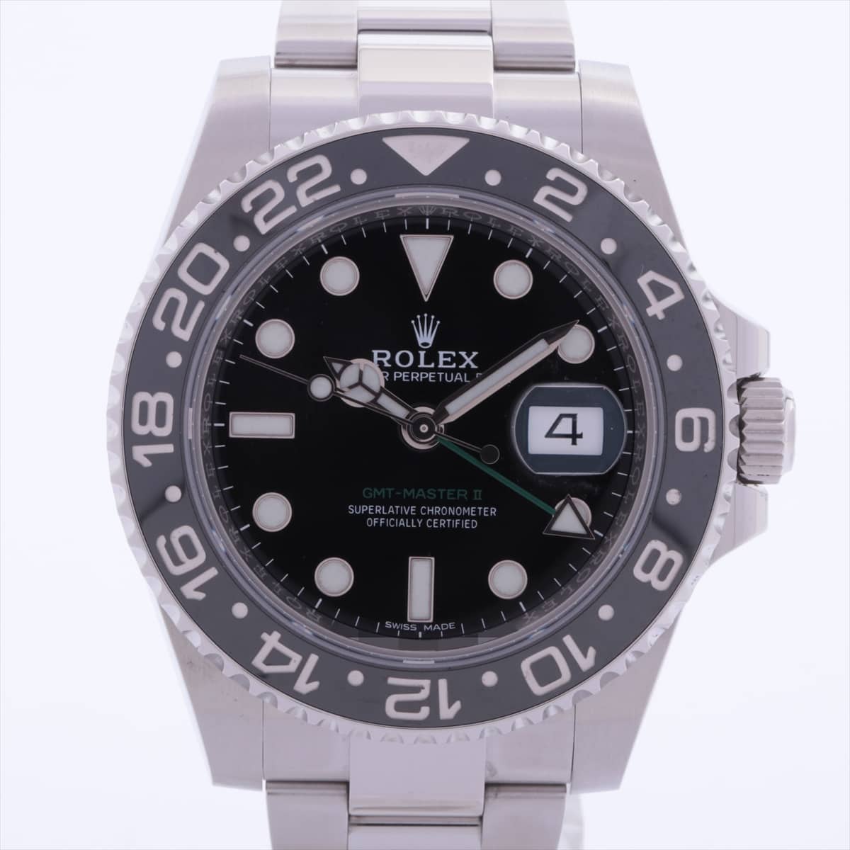Rolex GMT Master Ⅱ 116710LN SS AT Black-Face Extra-Link3