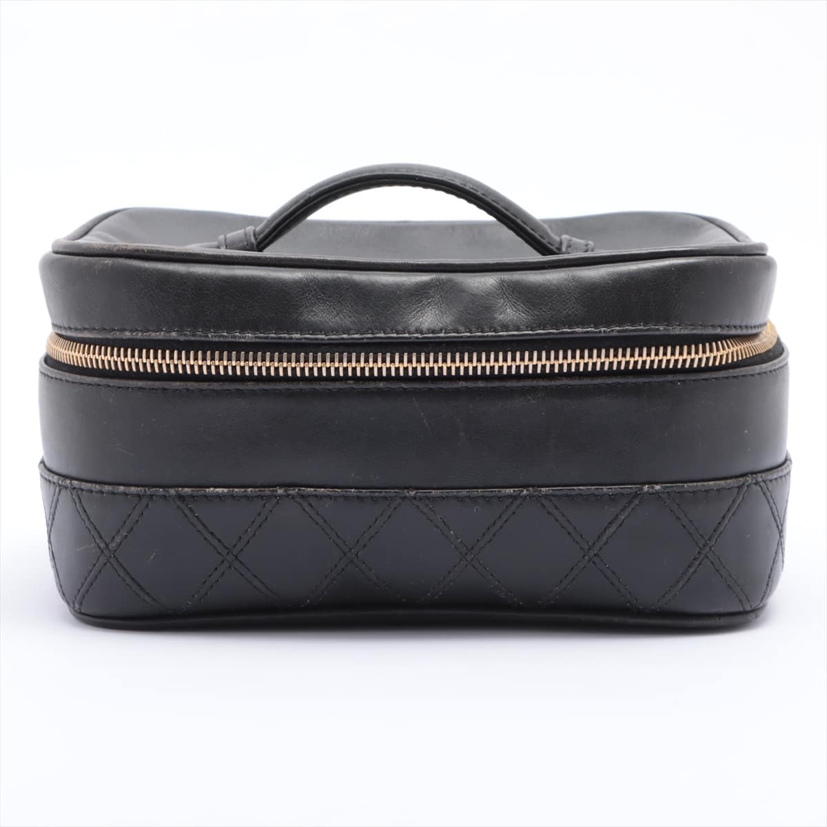 Chanel Bicolore Lambskin Vanity bag Black Gold Metal fittings 4XXXXXX