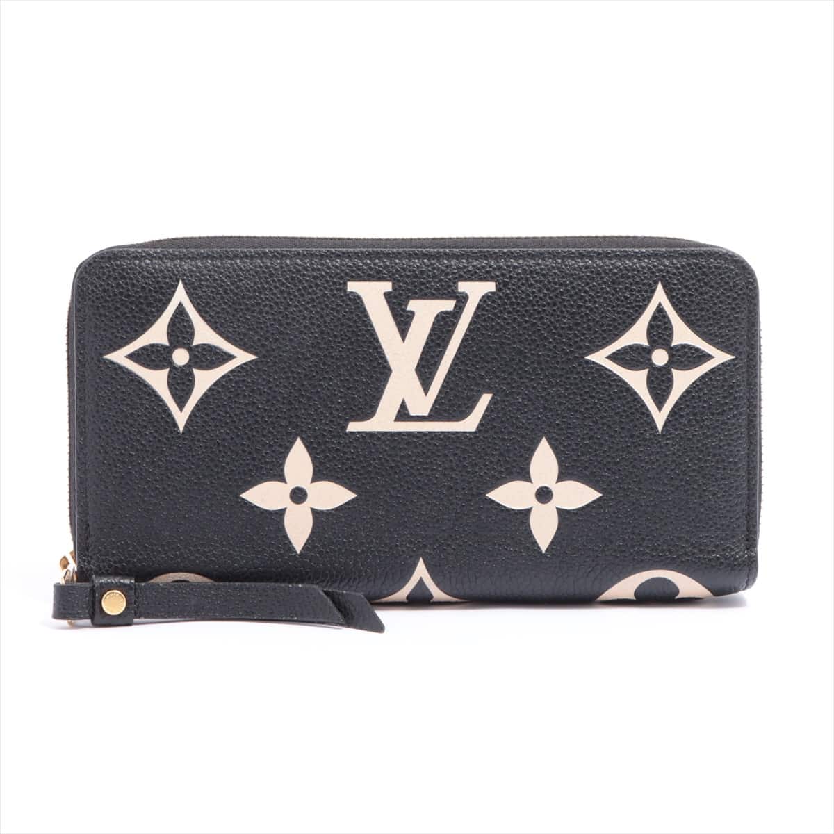Louis Vuitton Bicolor Monogram Empreinte Zippy wallet M80481 Coin purse deterioration