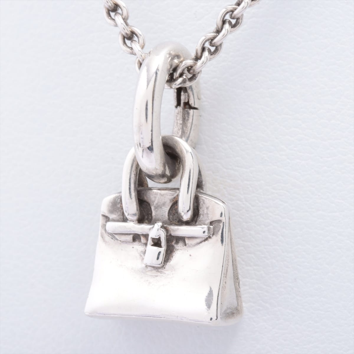 Hermès Birkin Necklace 925 12.8g Silver