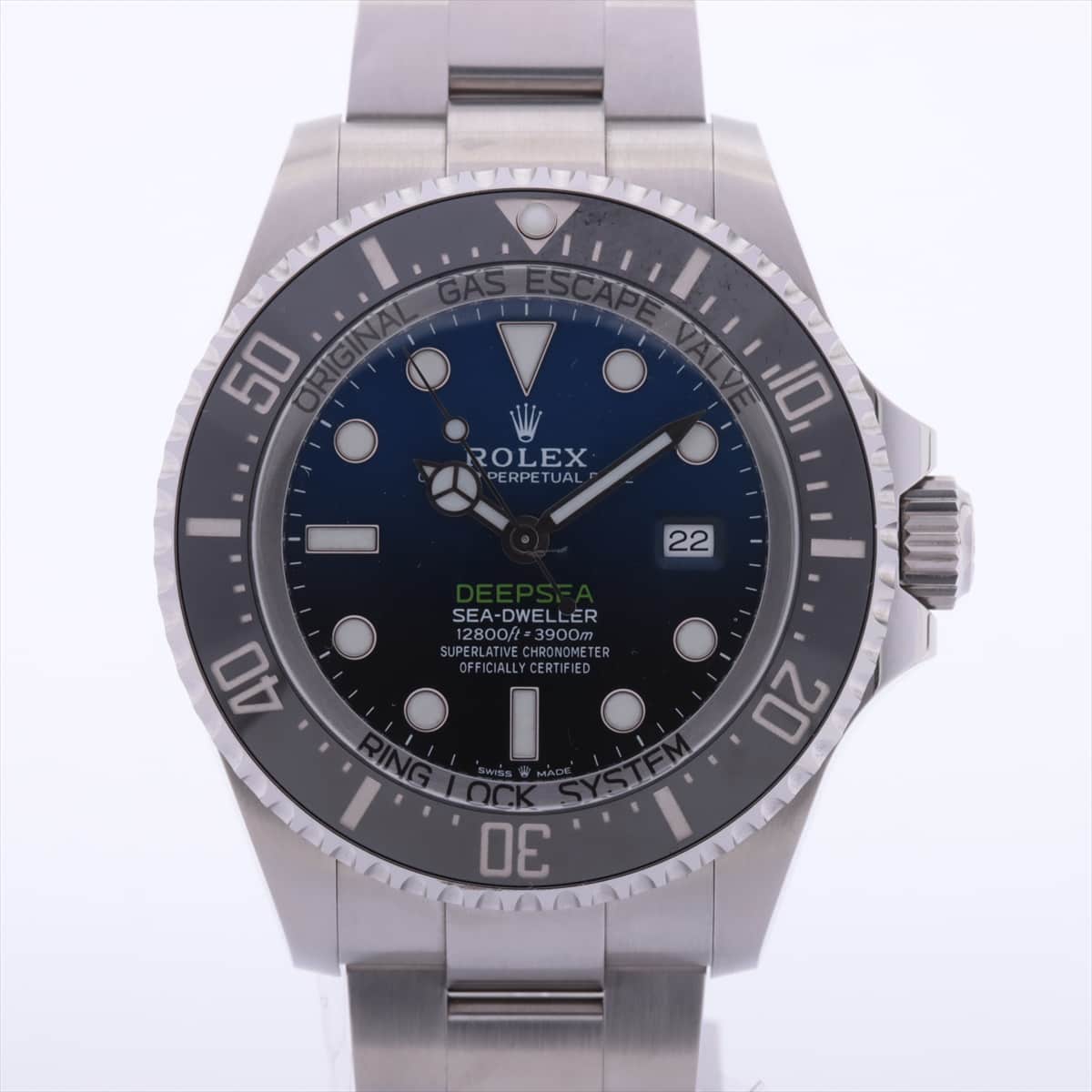 [Chrono] Rolex Sea-Dweller Deep Sea D blue 126660 SS AT D blue dial