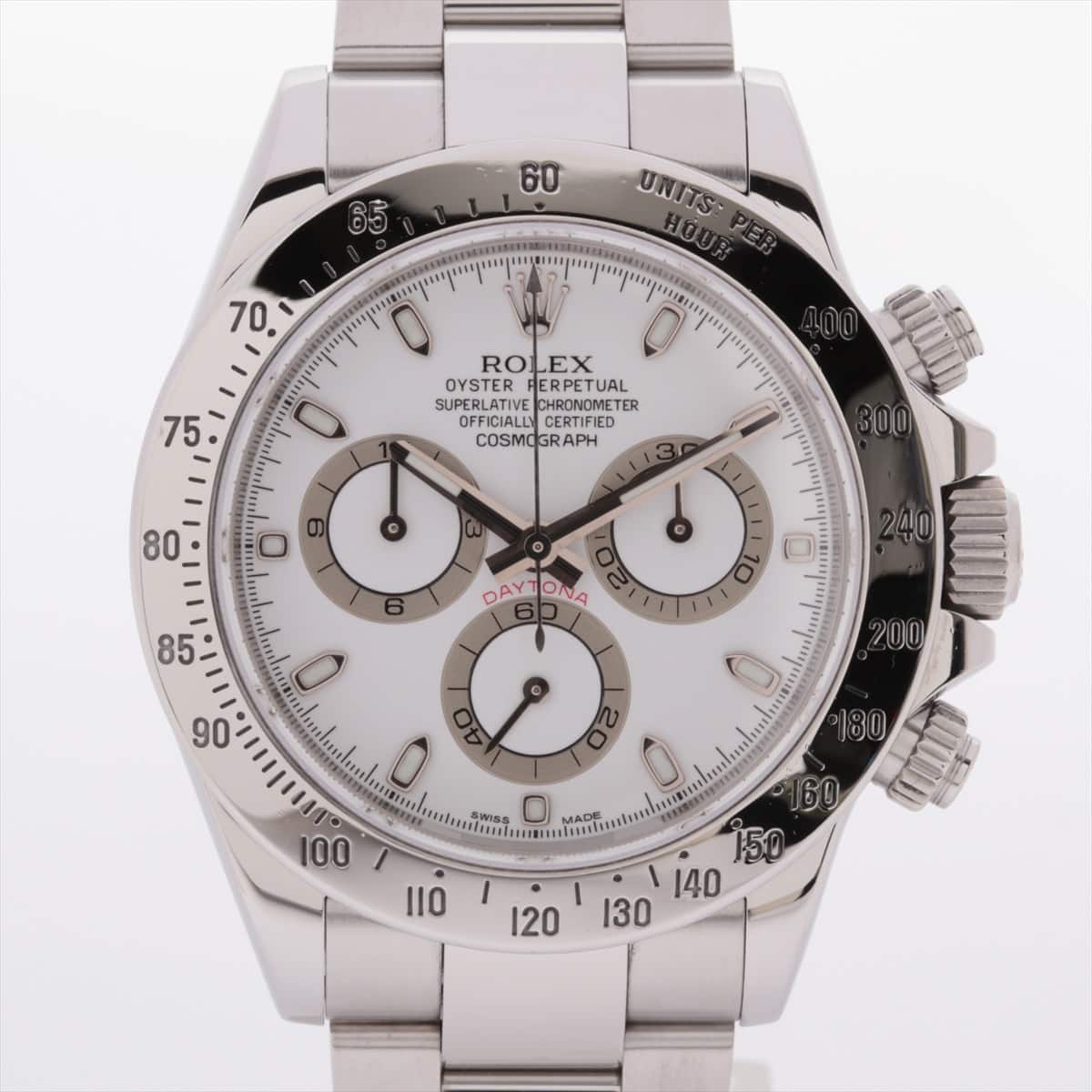 Rolex Daytona 116520 SS AT White-Face Extra Link 2