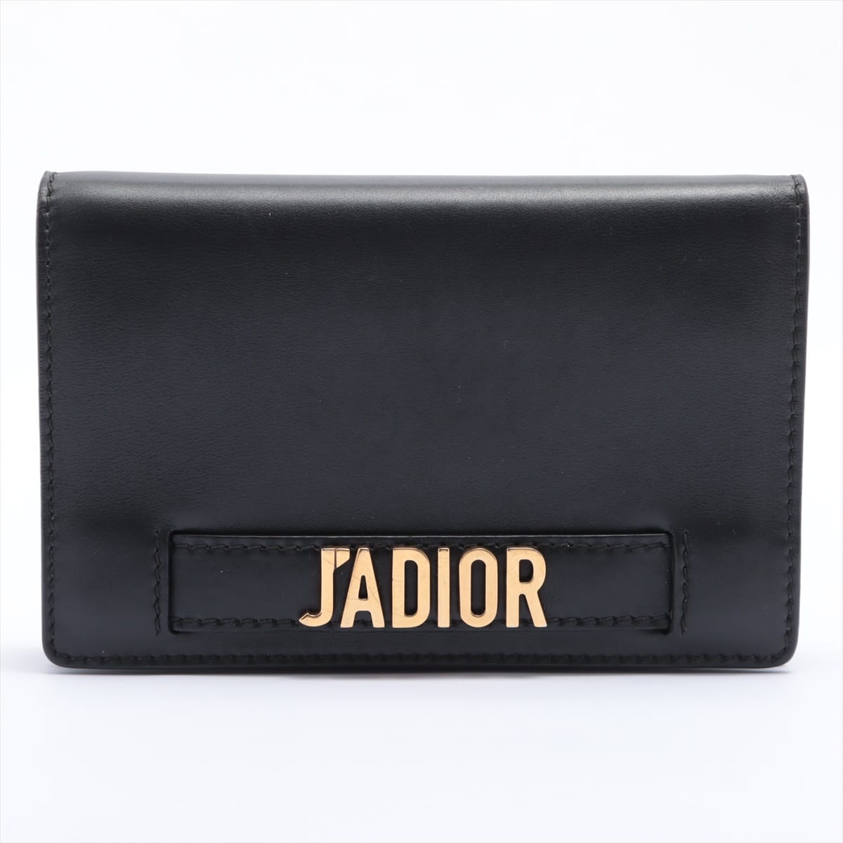 Christian Dior J'Adior Leather Chain shoulder bag Black