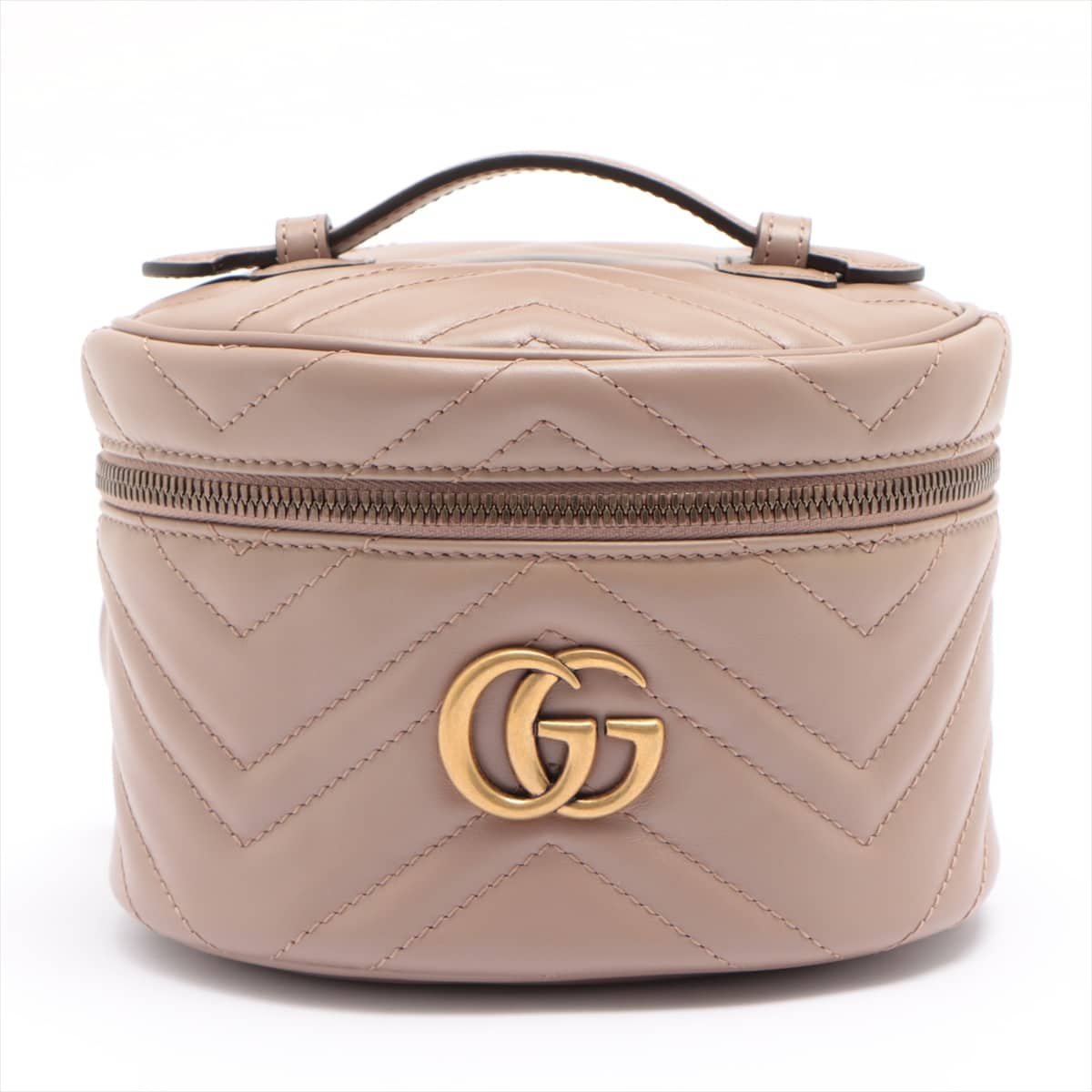 Gucci GG Marmont Leather Backpack Beige 598594