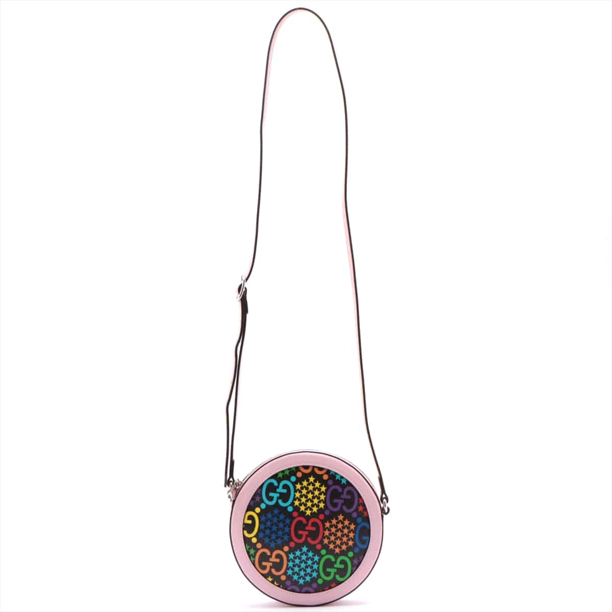 Gucci GG cychedelic PVC Shoulder bag Pink 603938