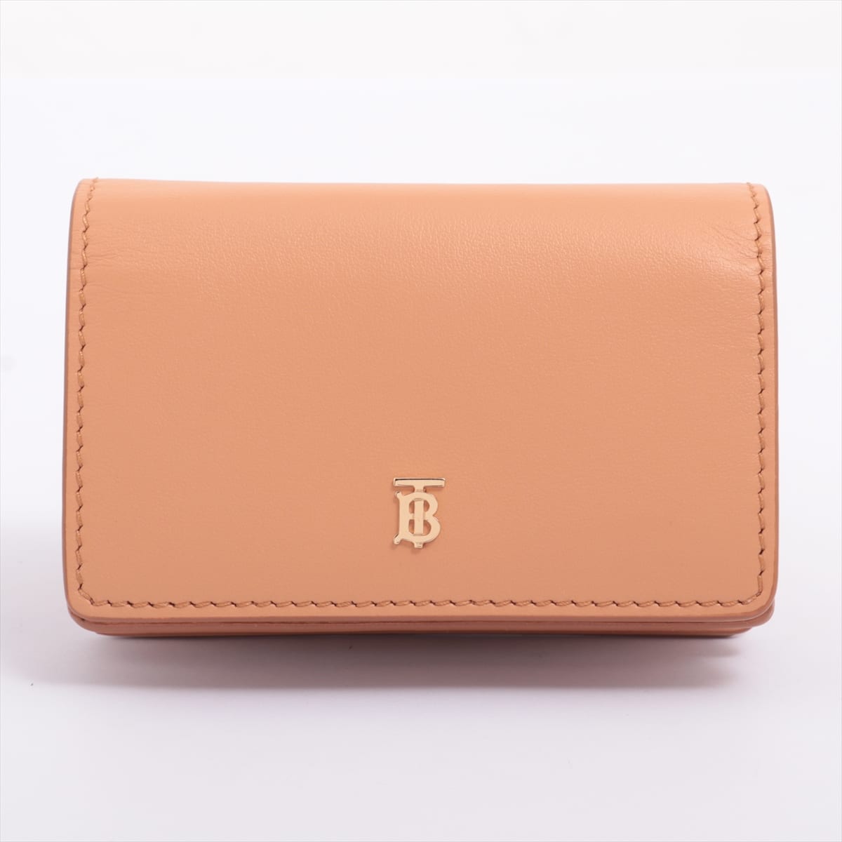 Burberry Leather Chain wallet Beige