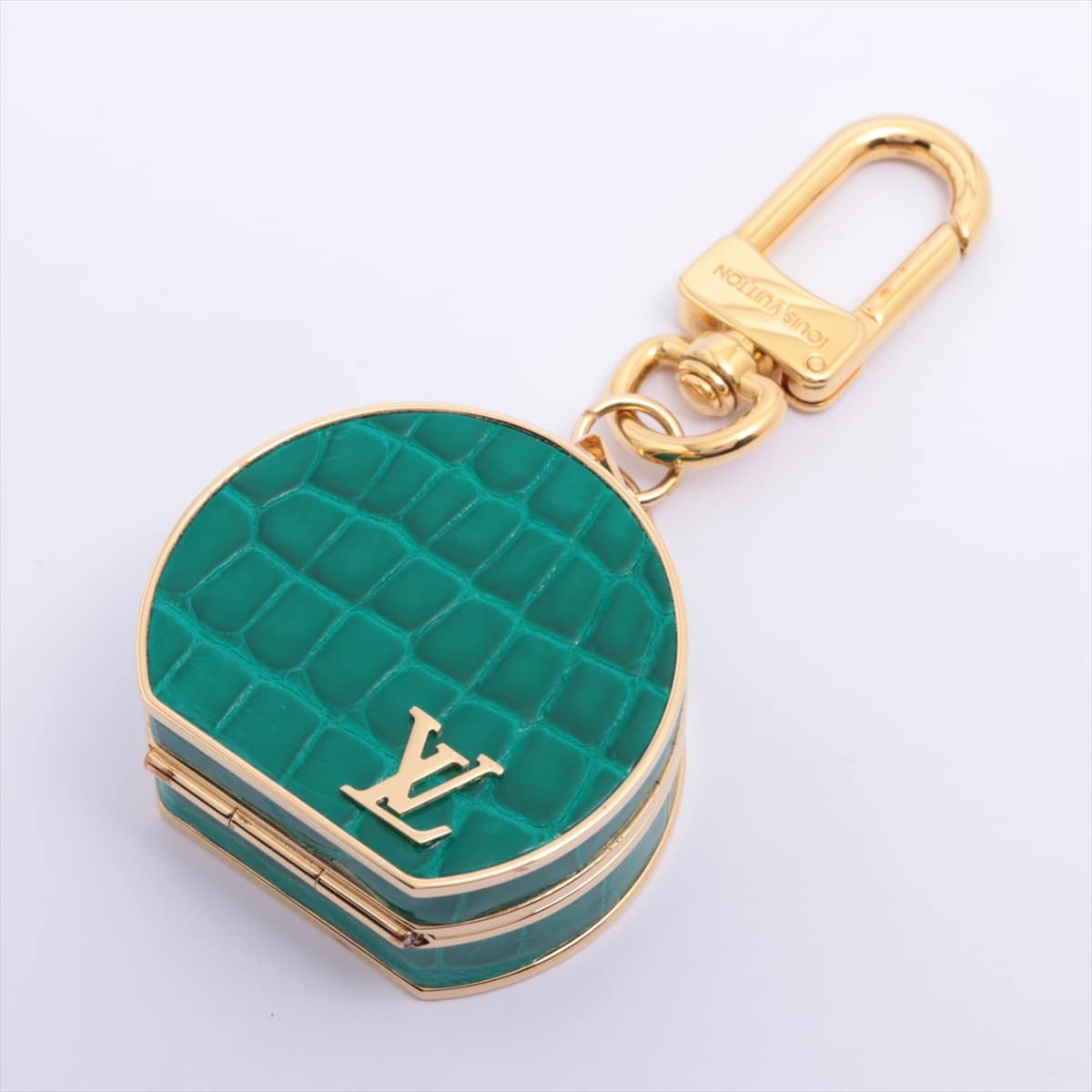 Louis Vuitton M68467 Bijou sacks BOWATT RM0179 Charm GP & Leather Gold x green