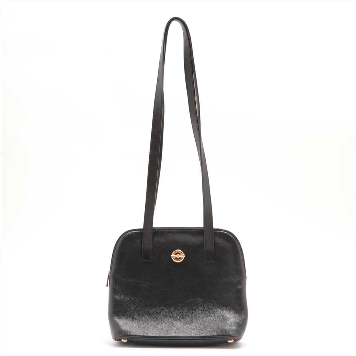 CELINE Vintage Leather Shoulder bag Black
