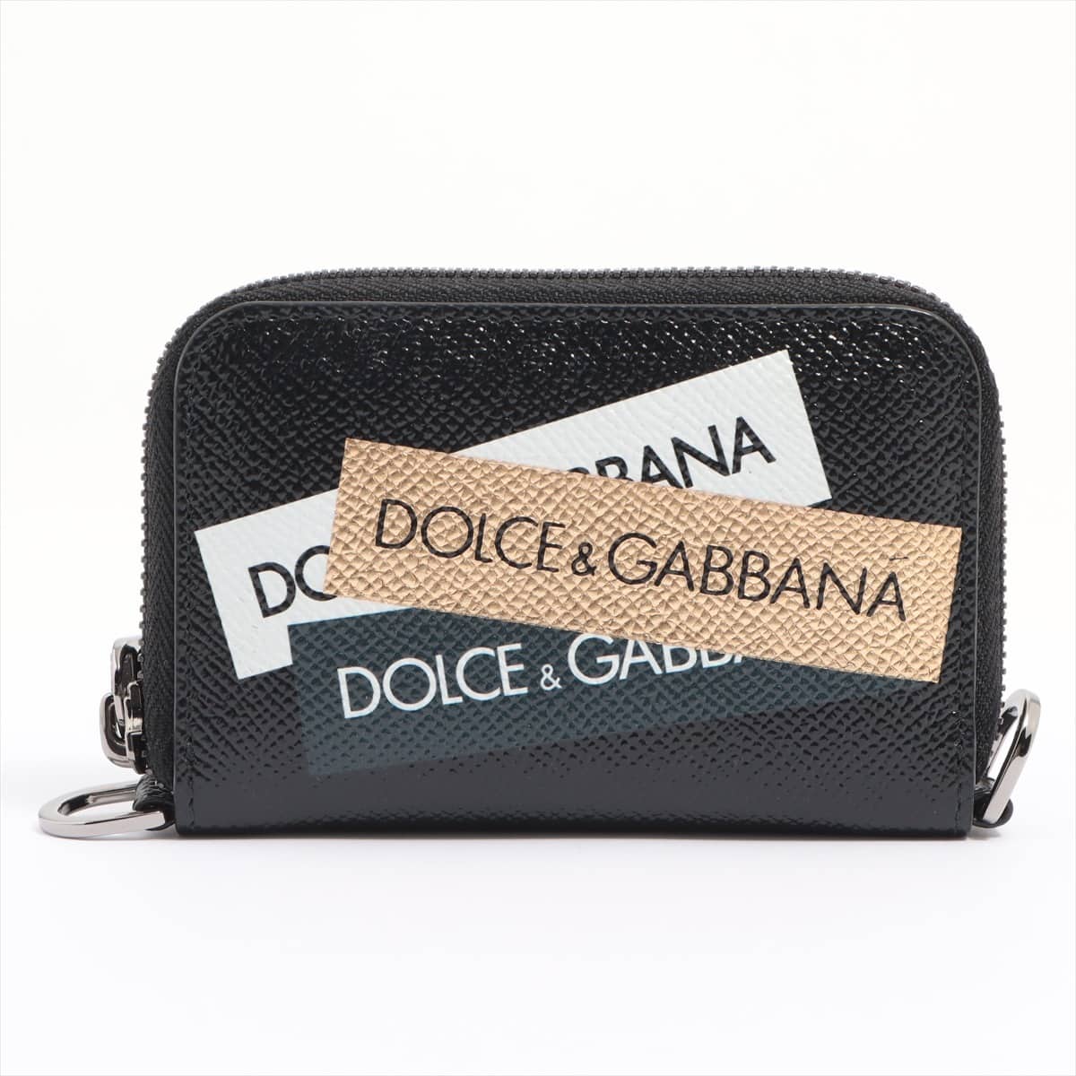 Dolce & Gabbana Leather Coin case Black