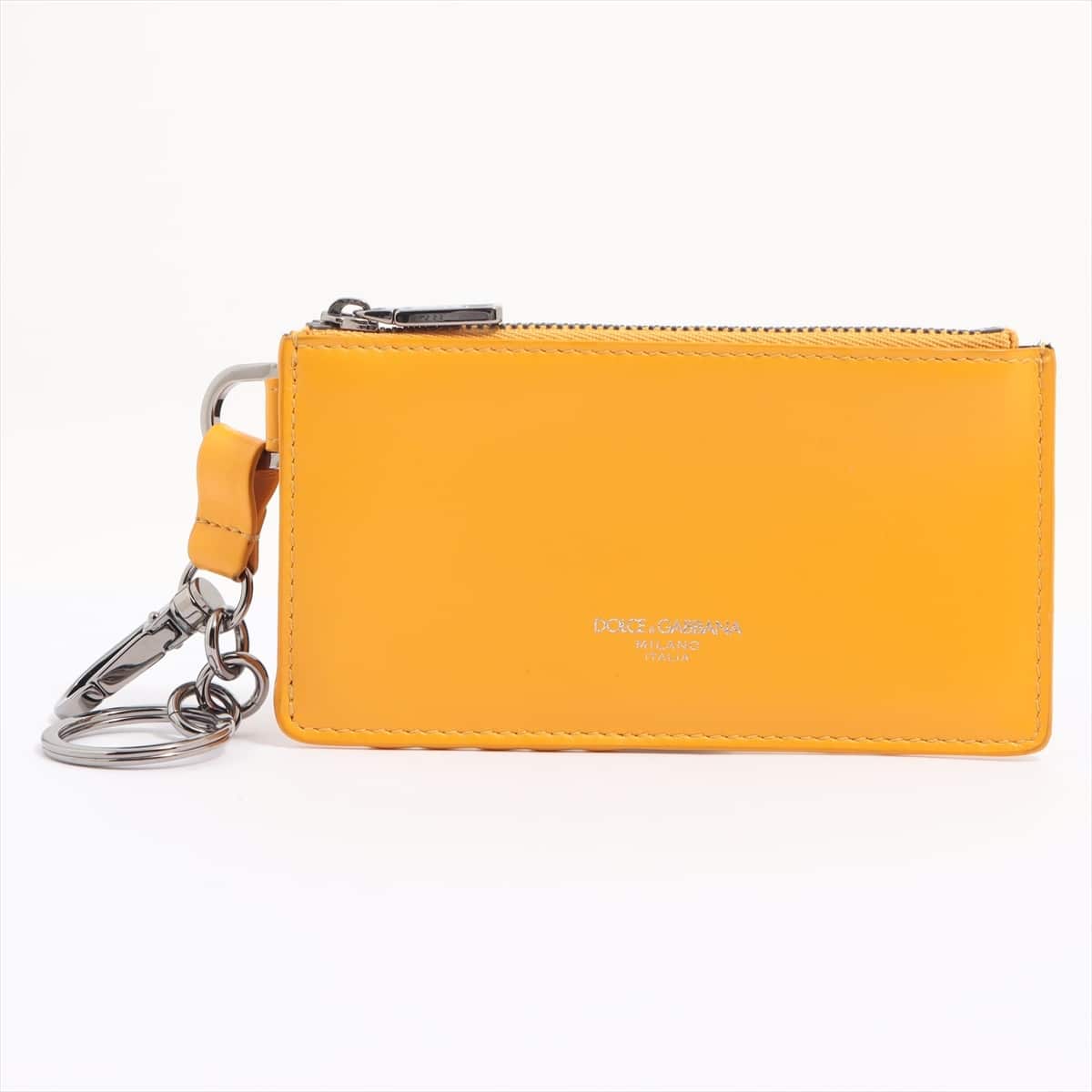 Dolce & Gabbana Leather Coin case Yellow