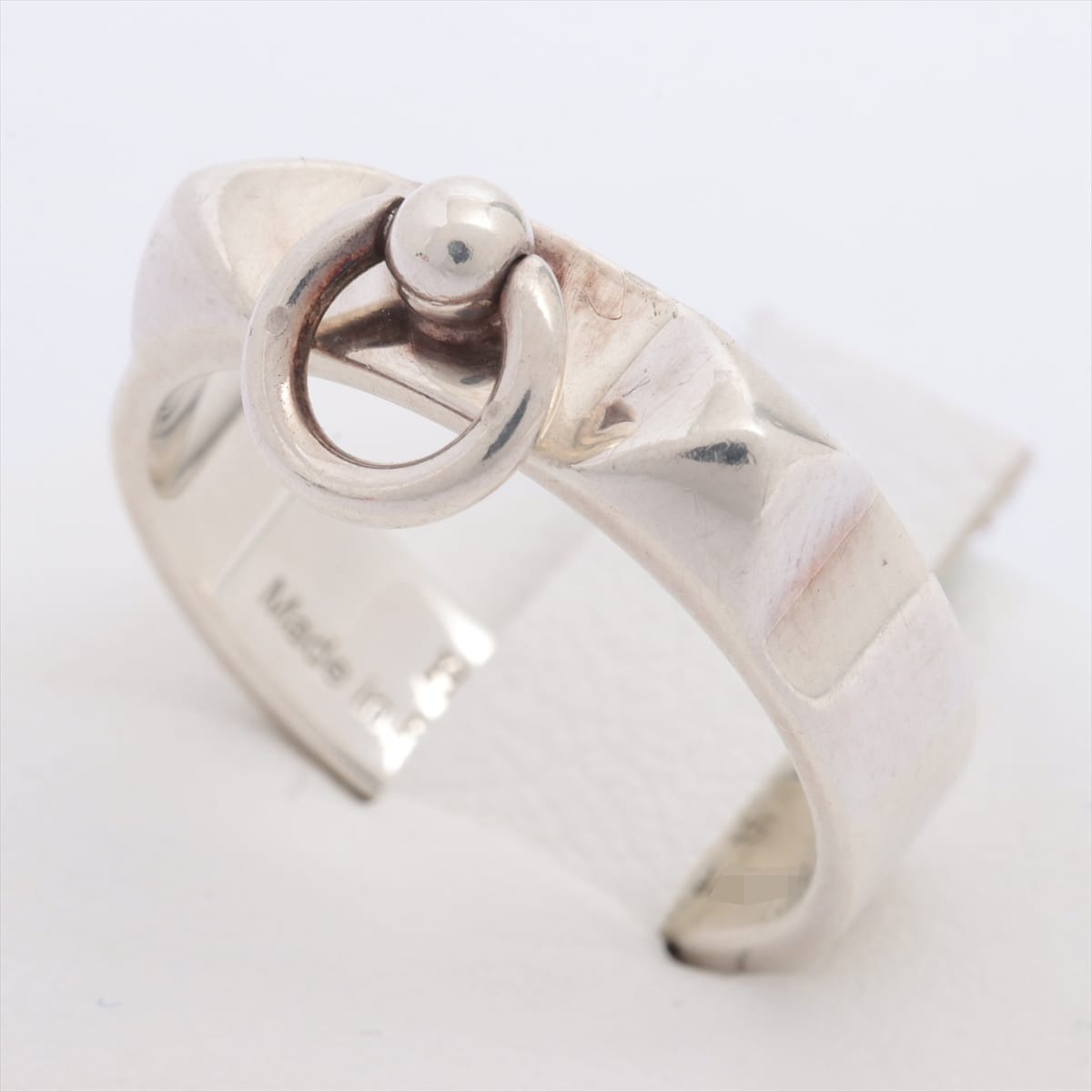 Hermès Collier de Chien PM rings 925 4.5g Silver