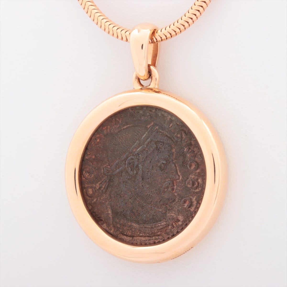 Bvlgari Monete Necklace 750(PG) 39.8g