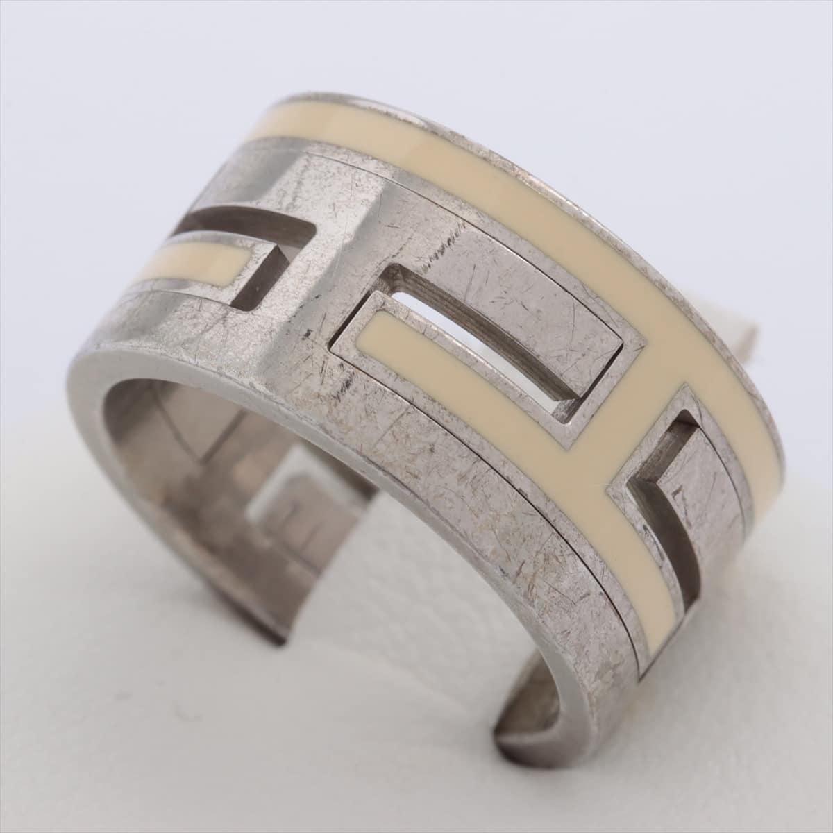 Hermès H ring rings 925 7.2g Silver