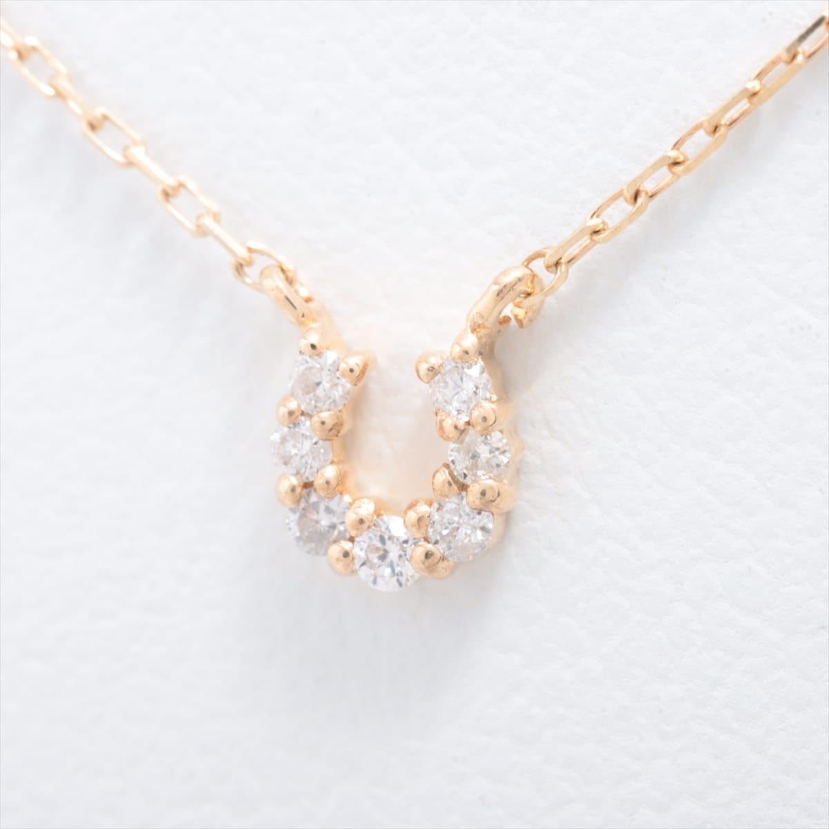 Ete diamond Necklace K10(YG) 0.8g
