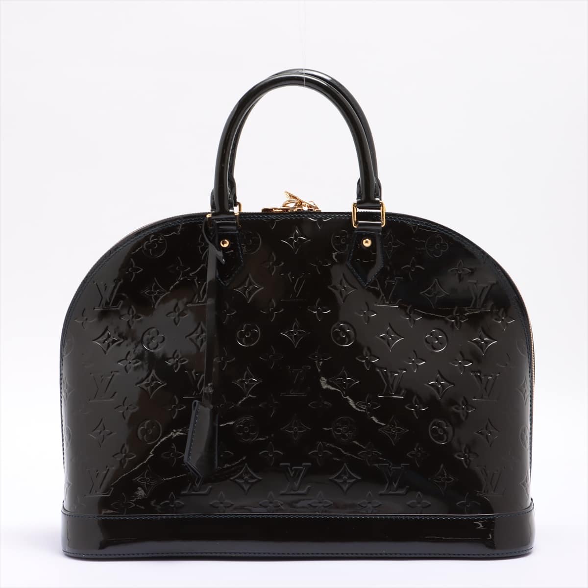 Louis Vuitton Vernis Alma GM M90065 The surface is slightly solid