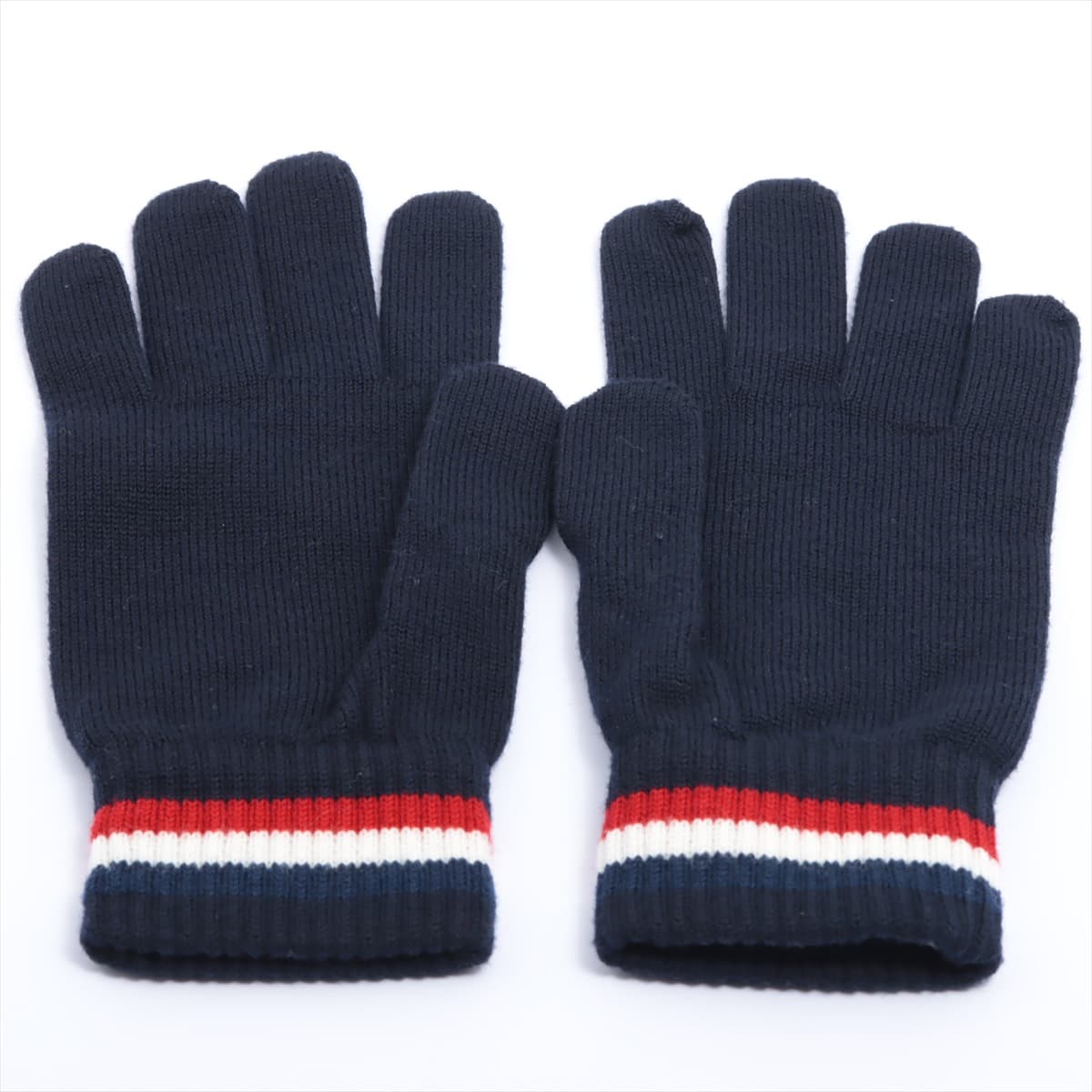 Moncler Gloves Wool Navy blue
