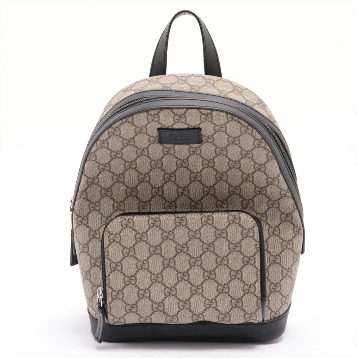 Gucci GG Supreme Backpack Black 429020
