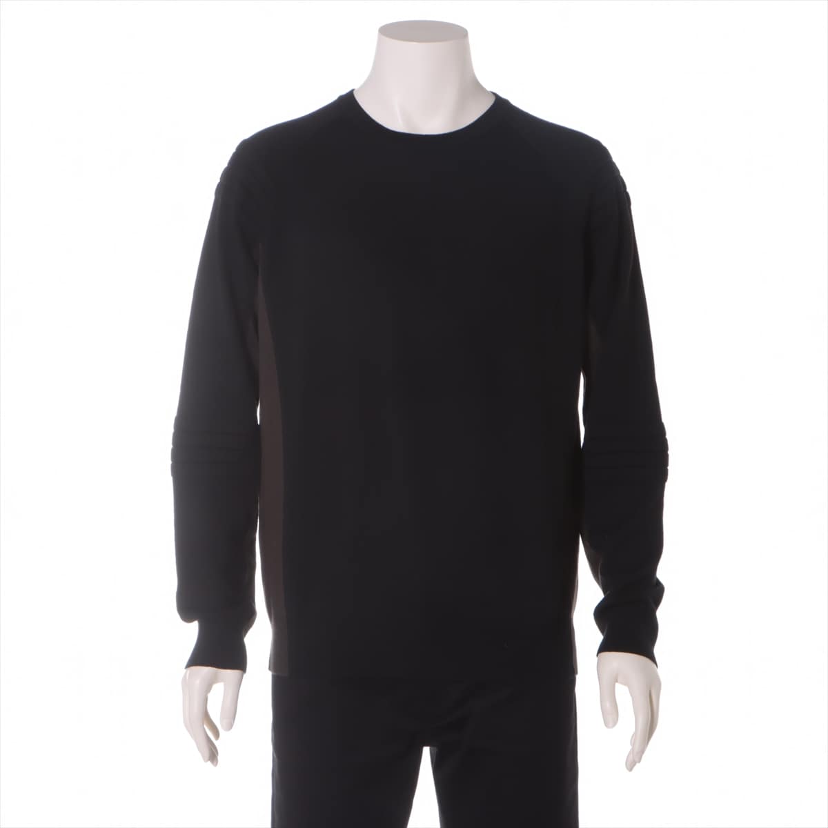 Hermès Wool Knit XL Men's Black × Brown
