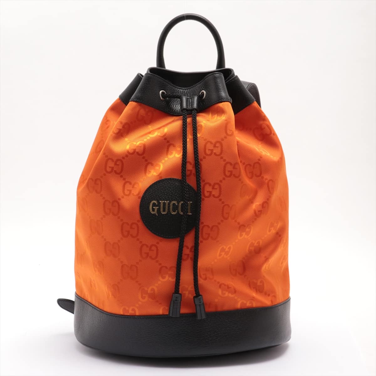 Gucci Off the Grid Nylon & Leather Backpack Orange 625862