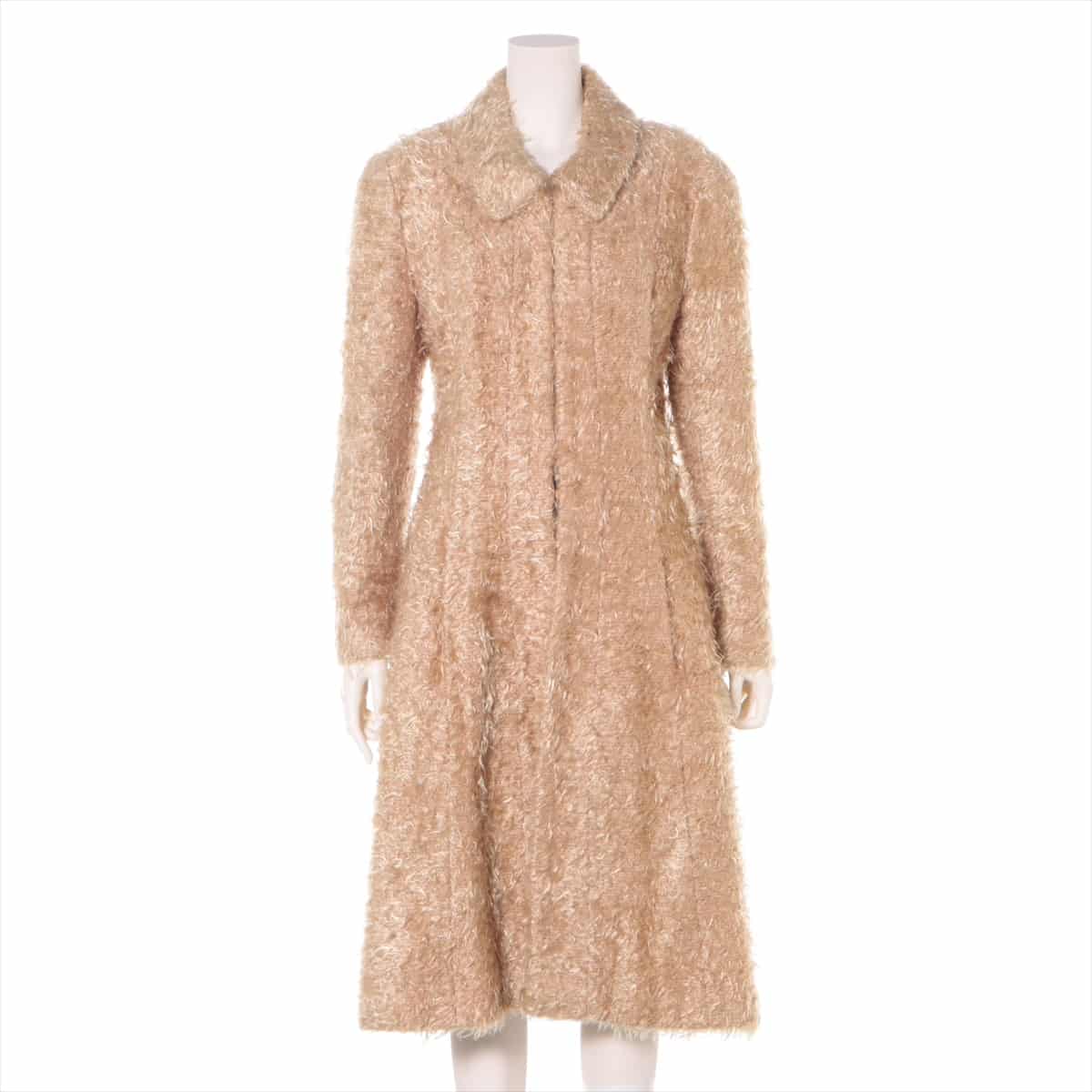 Chanel 00A Wool & Nylon coats 40 Ladies' Beige  Coco Mark