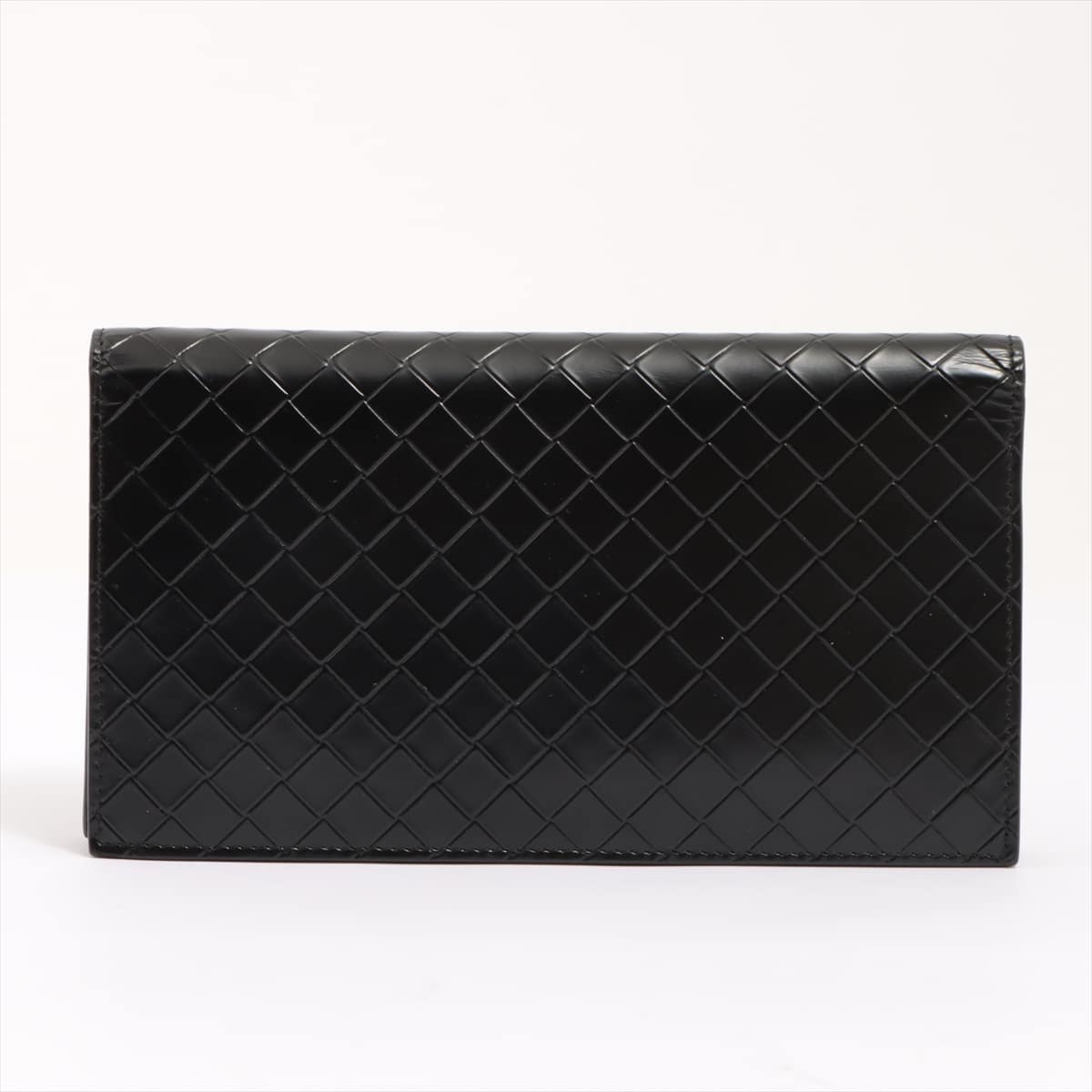 Bottega Veneta Intreccio Mirage Leather Wallet Black