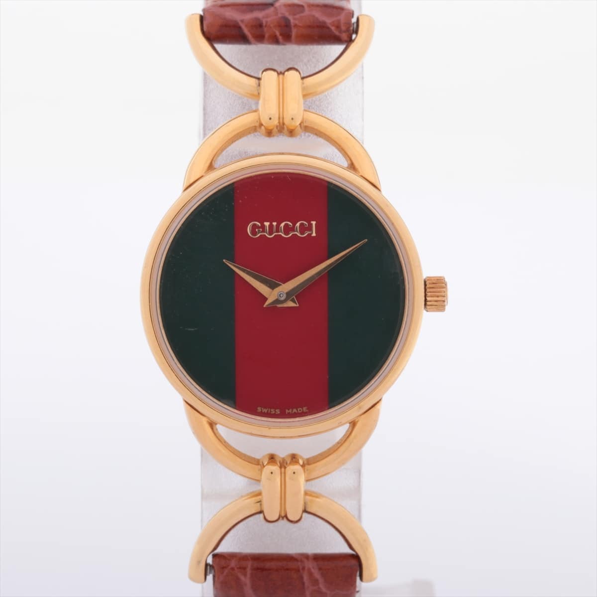 Gucci Sherry Line 6000.2.L GP & Leather QZ Multi dial Inner box only