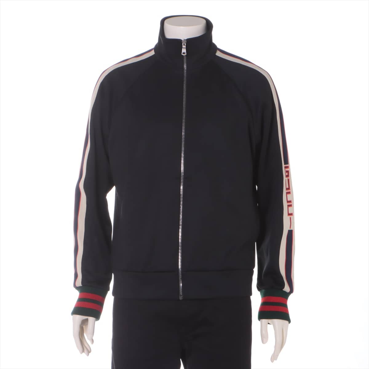 Gucci 17AW Cotton & Polyester Sweatsuit XS Men's Black  474634 technical