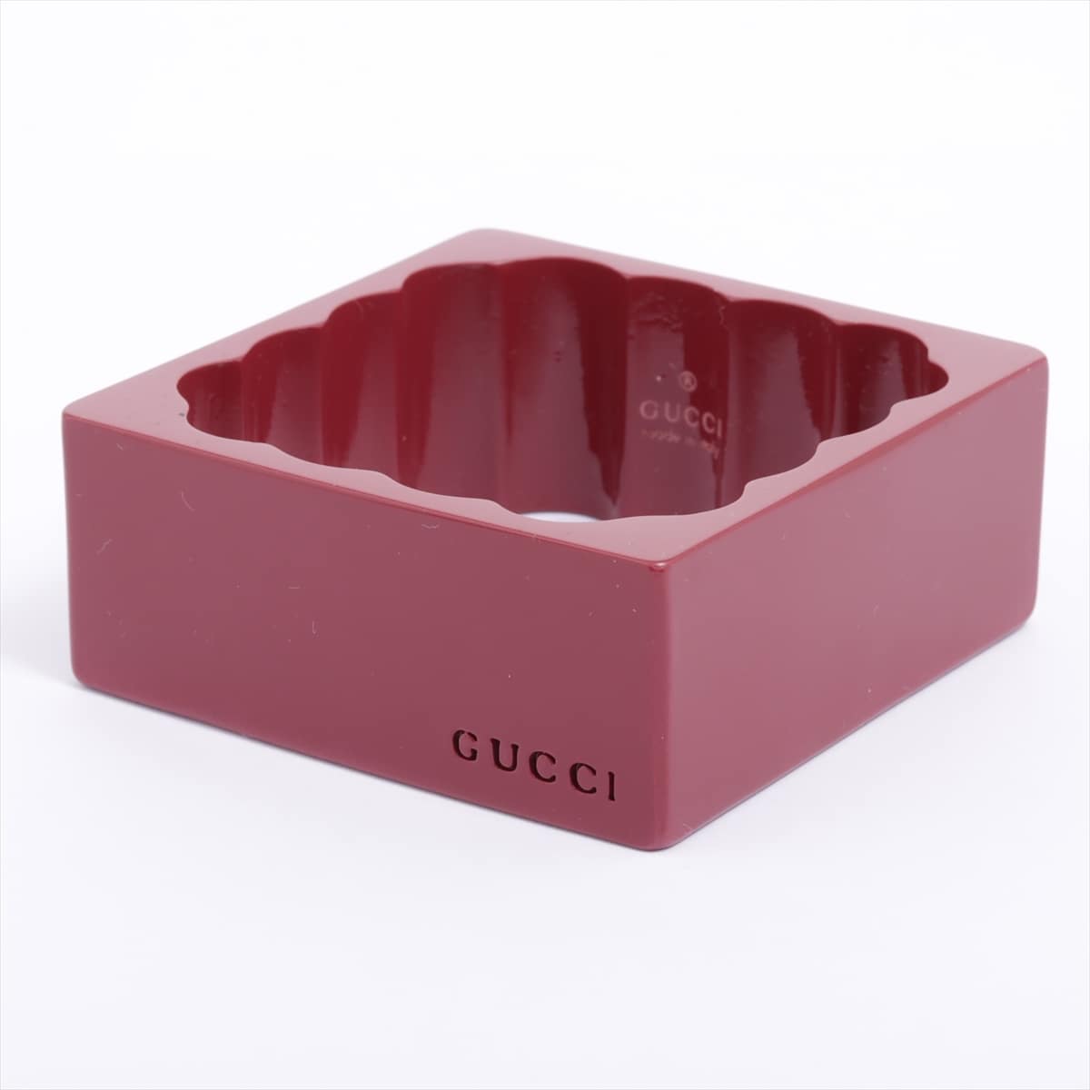 Gucci Buckle Plastic Red